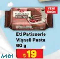 ETİ PATİSSERİE VİŞNELİ PASTA 60 G